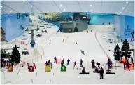 甘肃哈尔滨万达室内滑雪场8万㎡电地热工程案例